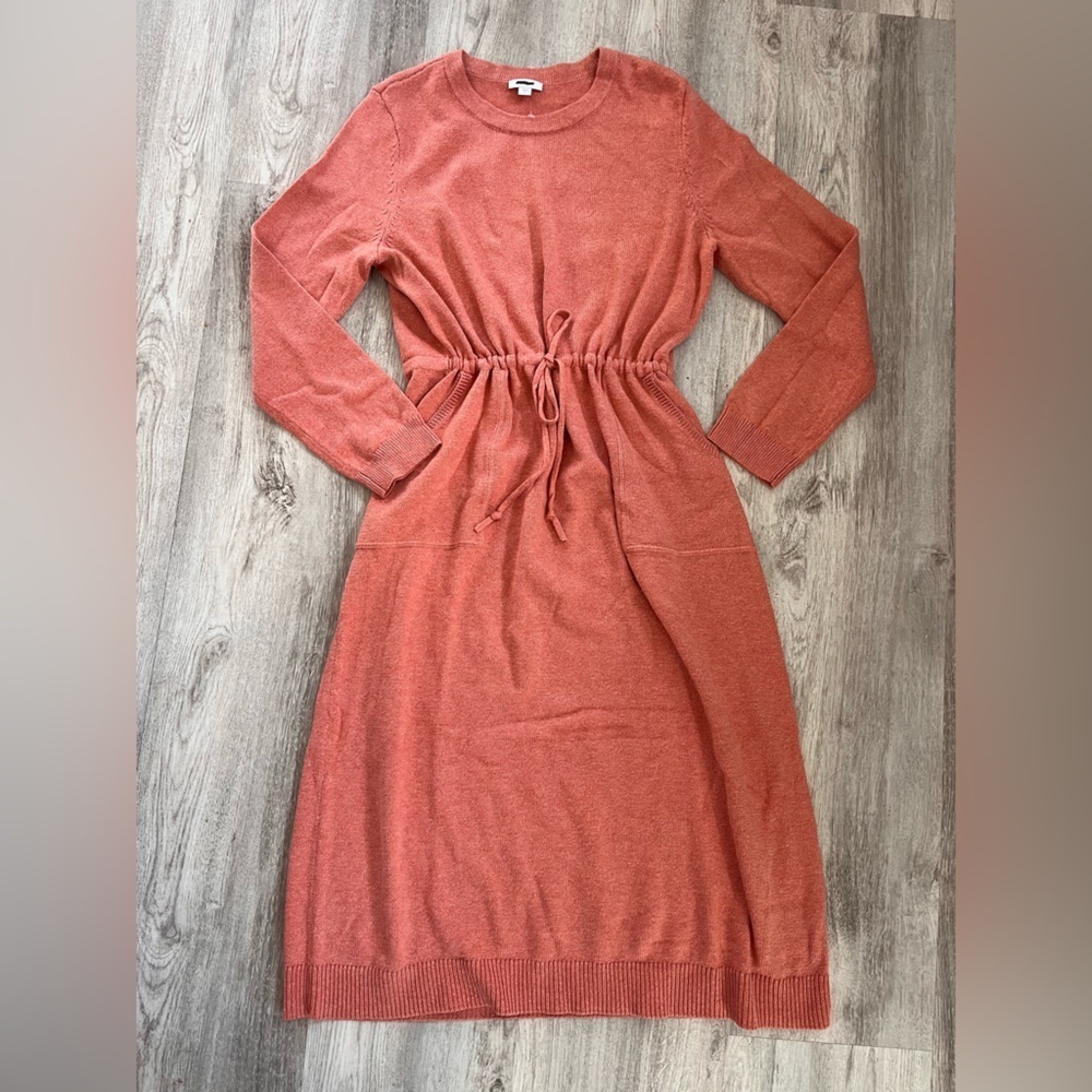 J Jill Pure Jill knit drawstring sweater dress Womens Medium